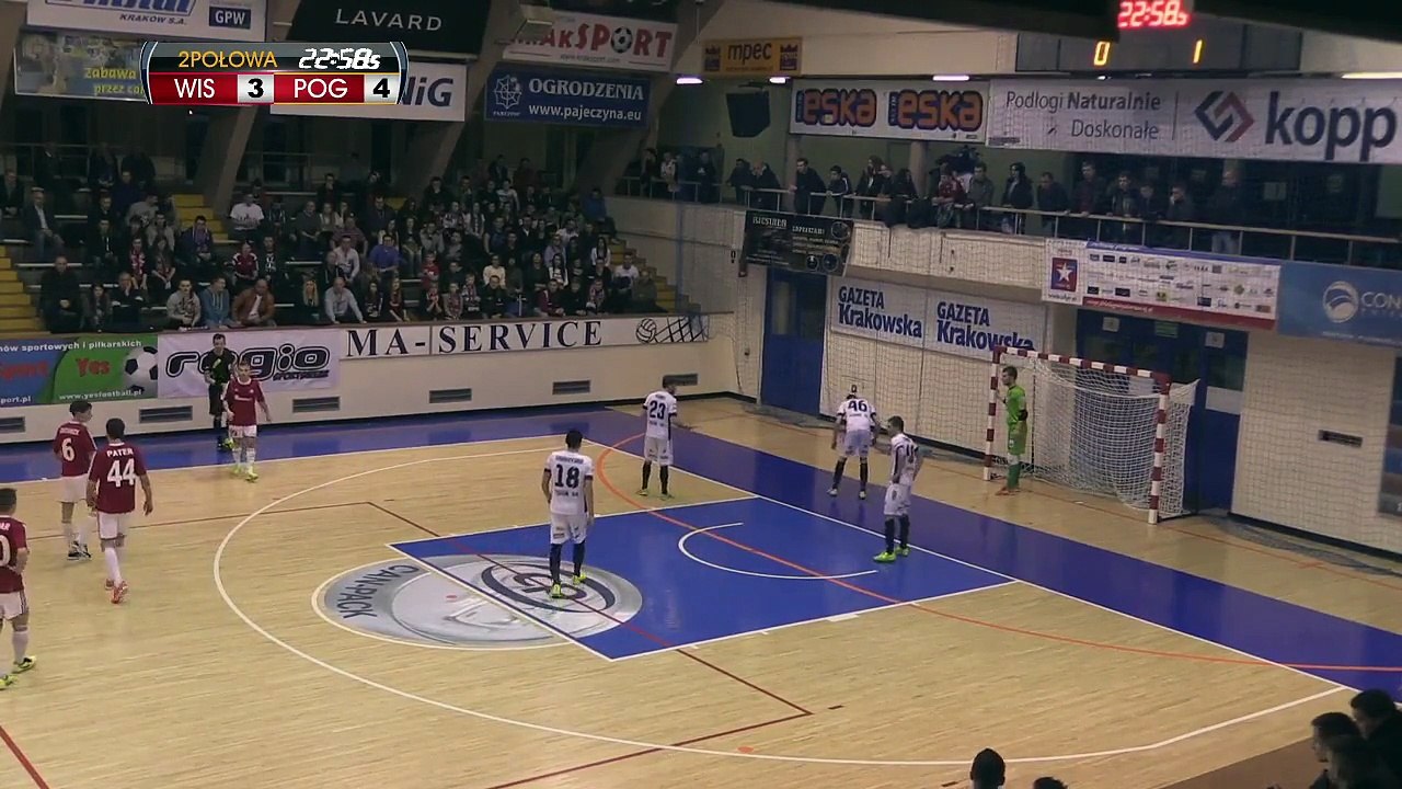 Wisła.TV na żywo: Wisła Krakbet Kraków - Pogoń '04 Szczecin 10:6 (II połowa)