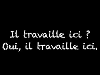 discrimination questions fermées/phrases délcaratives