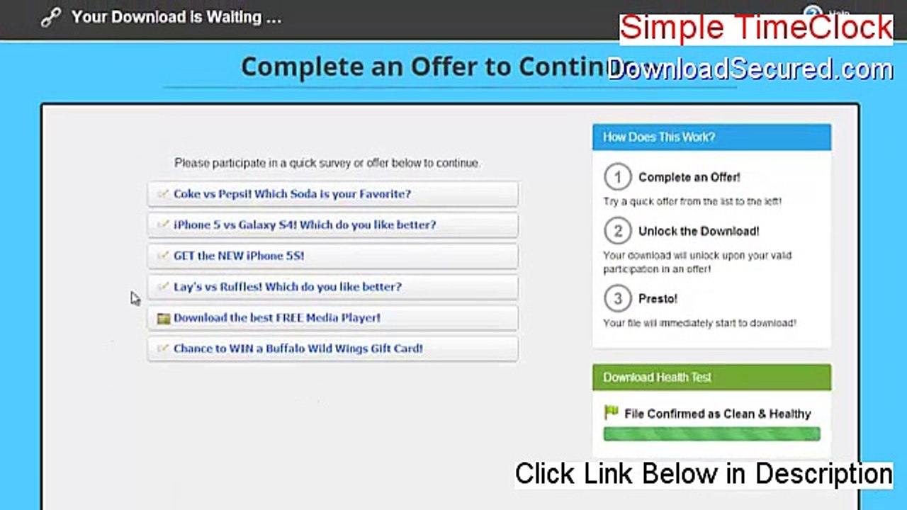 Simple TimeClock Free Download - Legit Download 2015