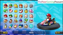 Tutorial For How To Unlock All The Default Secret Characters In Mario Kart 8 For The Wii U