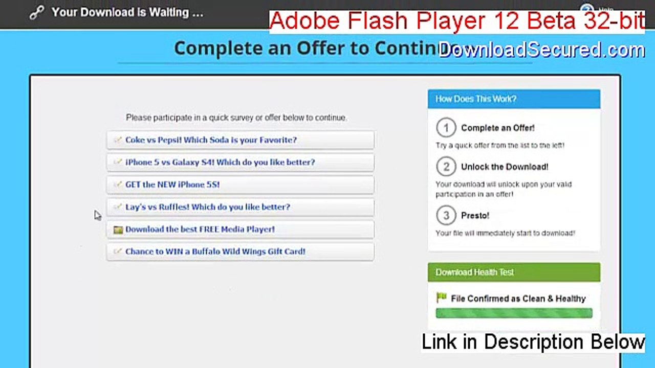 Adobe Flash Player 12 Beta 32-bit Key Gen [Risk Free Download]