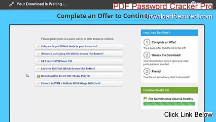 PDF Password Cracker Pro Key Gen [Free of Risk Download 2015]