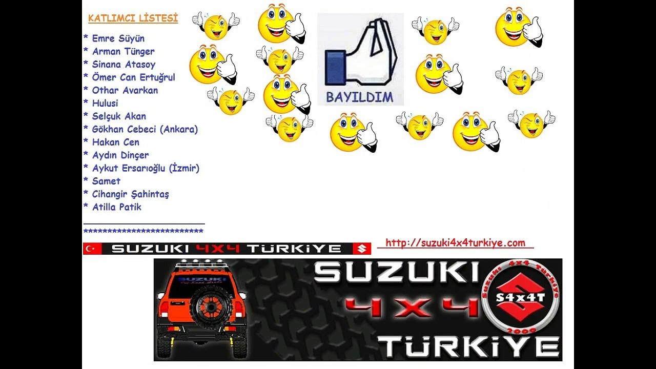 Suzuki 4x4 Türkiye / 31-Ocak-2015 Ömerli Gölü "...