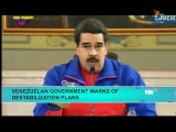Nicolas Maduro warns of destabilization plans in Venezuela