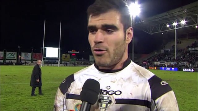 TOP14 - Brive-Grenoble: Interview Gaëtan Germain (BRI) - J17 - Saison 2014/2015