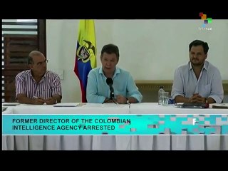 Colombian director of Intelligence Department arrested