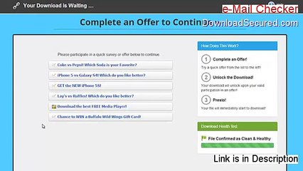 e-Mail Checker Cracked (email checker javascript 2015)