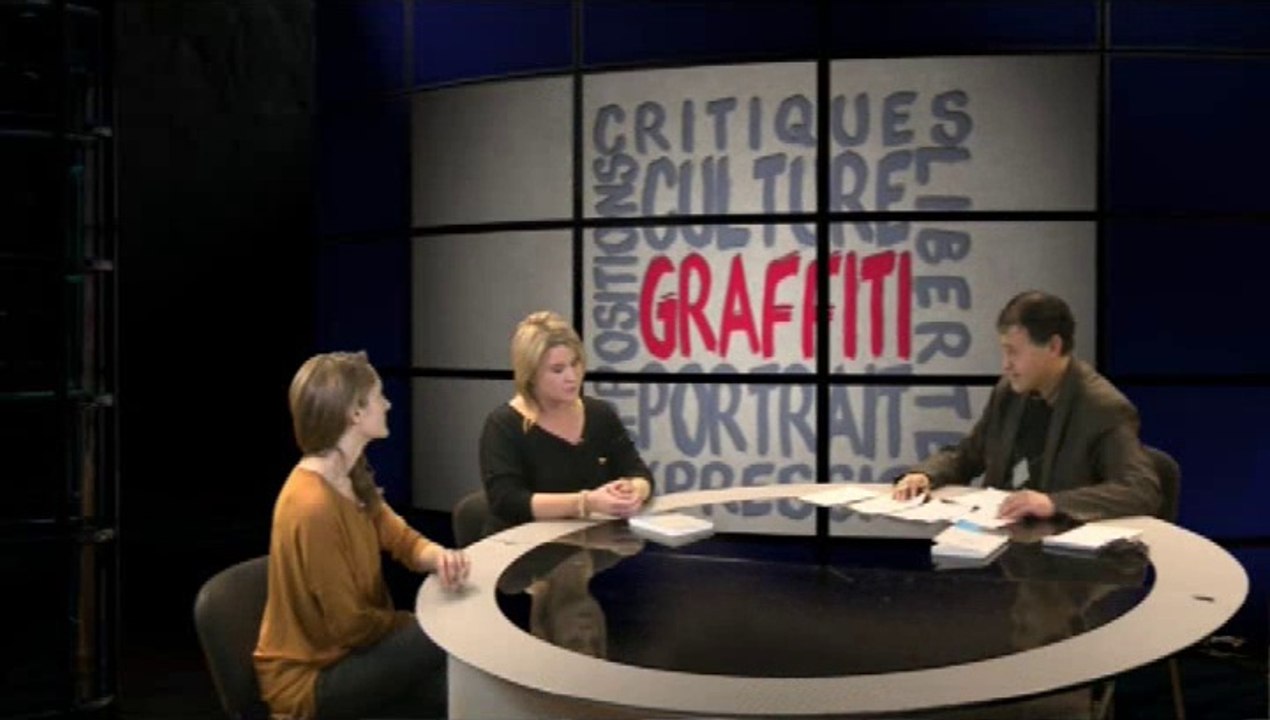 Anne Véronique Herter et Melina  Zauber invitées de l'écrivain Youcef Zirem dans son Grafitti à BRTV