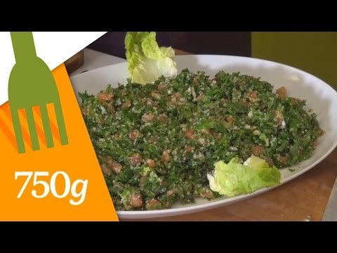 Recette du Taboulé libanais - 750 Grammes