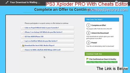 PS3 Xploder PRO With Cheats Editor Cracked (Free of Risk Download)