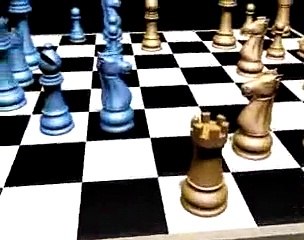 Epic chess battle 3d animation