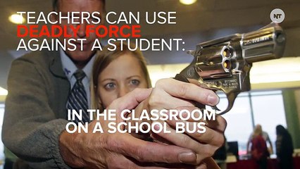 Texas Proposes New "Stand Your Ground" Law For Teachers