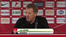 Réaction d'Alex Dupont après Stade Brestois 29 - US Orléans