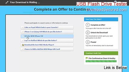 USB Flash Drive Tester Full - usb flash drive tester 1.14 (2015)
