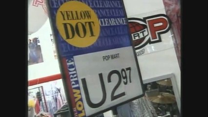 U2 POP MART TOUR e lancada em loja de descontos