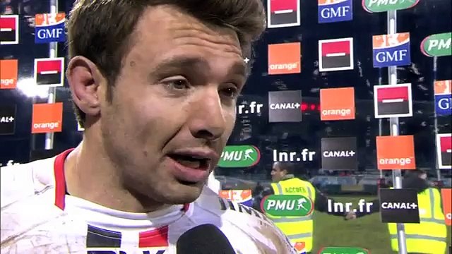TOP14 - Castres-Toulouse: Interview Vincent Clerc (TLS) - J17 - Saison 2014/2015