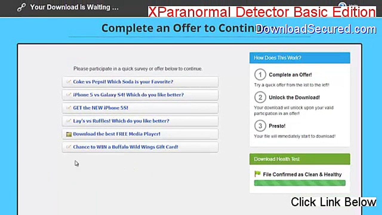 XParanormal Detector Basic Edition Cracked - Free of Risk Download 2015