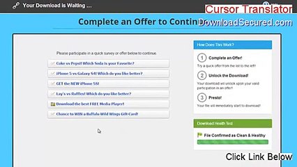 Cursor Translator Full [Free of Risk Download 2015]