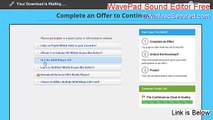 WavePad Sound Editor Free Crack [Legit Download 2015]