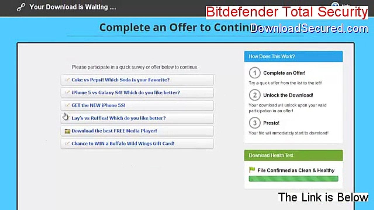 Bitdefender Total Security Full - Instant Download [2015]