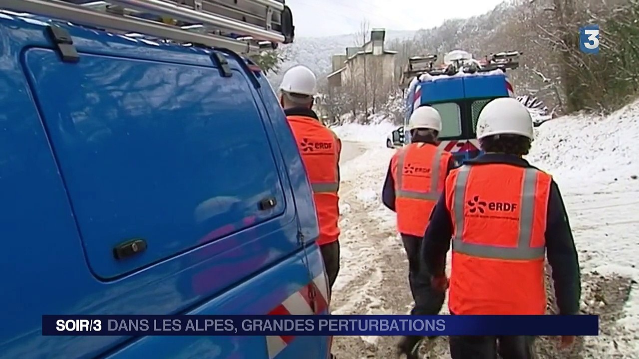 Les Alpes aussi doivent faire face à un fort épisode neigeux
