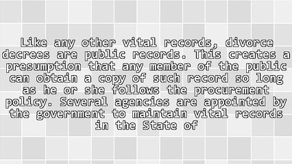 Ohio Public Divorce Records