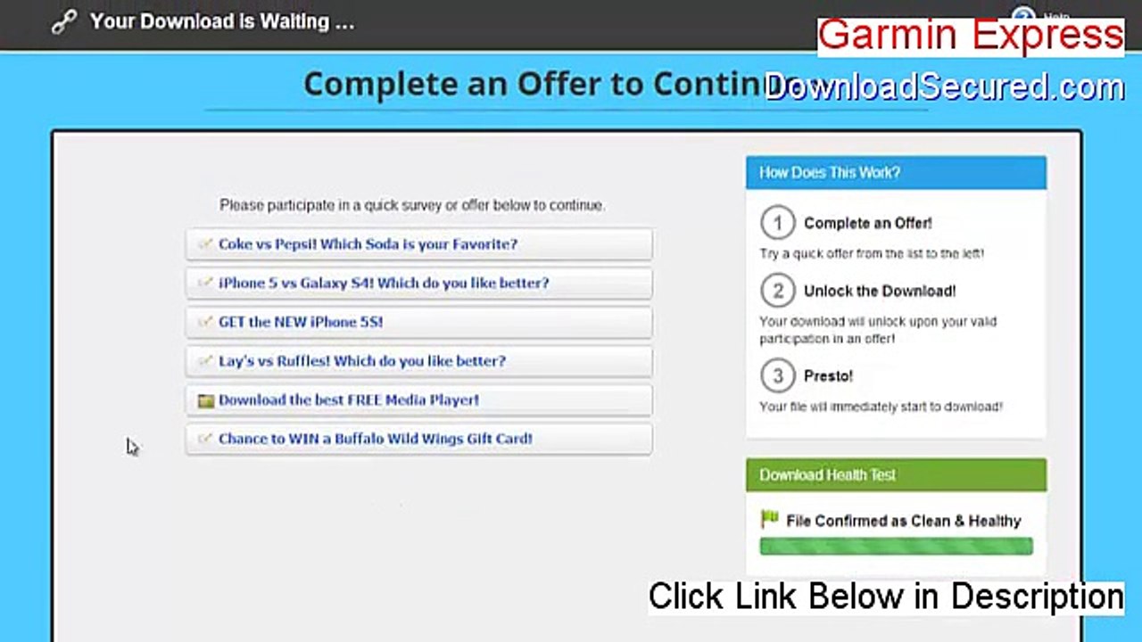 Garmin Express Key Gen [Instant Download]