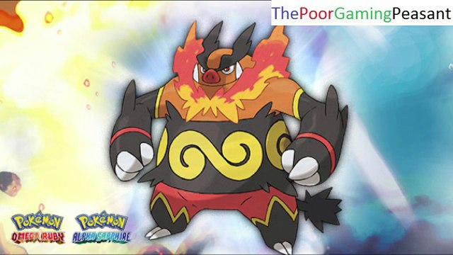 Tutorial For How To Unlock The Reckless Emboar Event Pokemon For Free In Pokemon Omega Ruby And In Pokemon Alpha Sapphire