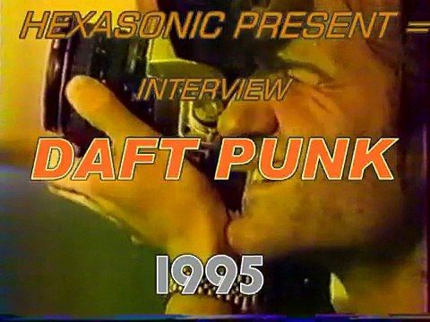 first ORIGINAL HQ - DAFT PUNK full french TV interview 1995 - unmasked - from DAFTWORLD