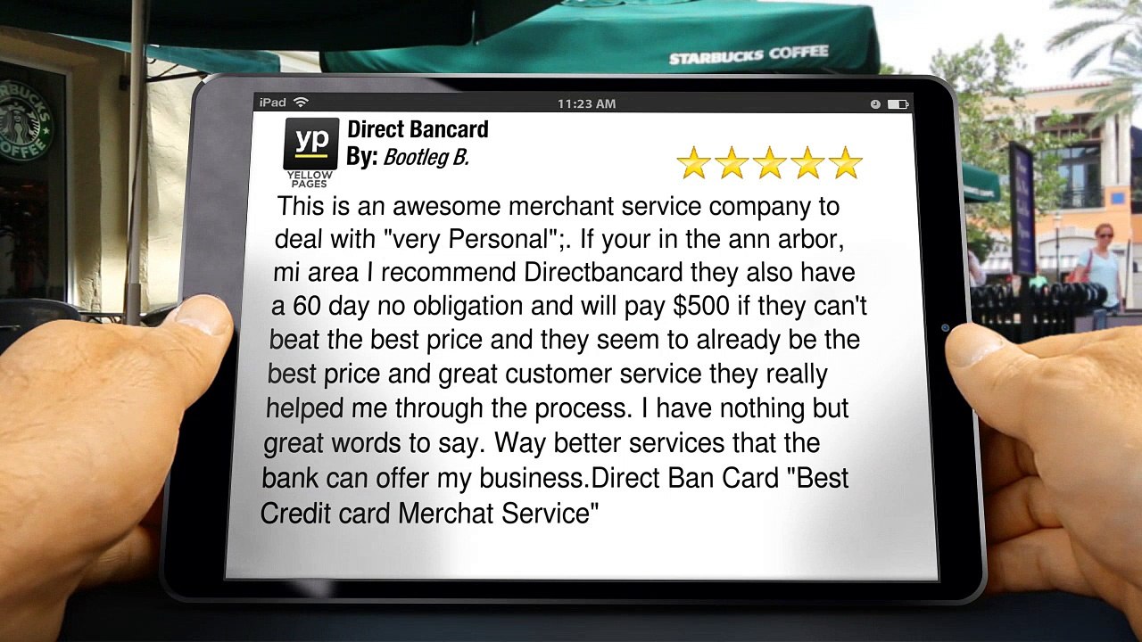 Direct Bancard Southfield Amazing5 Star Review by Bootleg B.