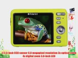 Polaroid i835 8MP 3x Optical/4x Digital Zoom Camera (Green)