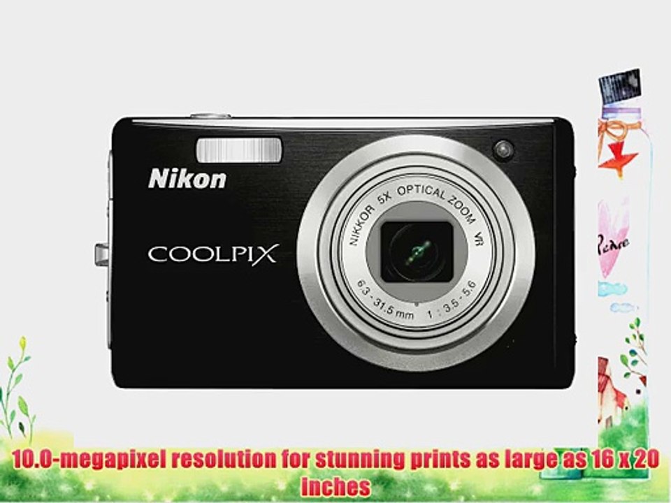 Nikon Coolpix S560 10MP Digital Camera with 5x Optical Vibration Reduction (VR) Zoom with 2.7