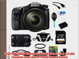Sony A77II ILC-A77M2Q A77M2Q a77 II Digital SLR Camera with 16-50mm F2.8 Lens- Bundle Includes