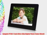 Sungale PF709 7-Inch Ultra-Slim Digital Photo Frame (Black)