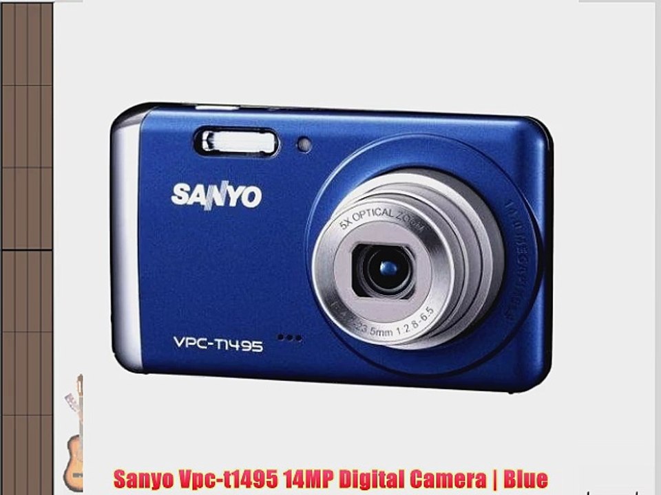 Sanyo Vpc-t1495 14MP Digital Camera | Blue