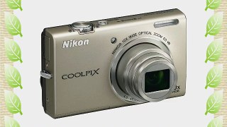 Nikon COOLPIX S6200 16 MP Digital Camera with 10x Optical Zoom NIKKOR ED Glass Lens and HD