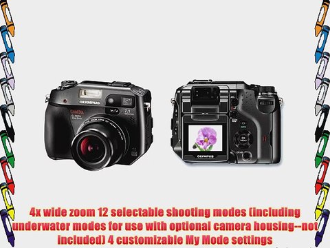 Olympus Camedia C7070 7.1MP Digital Camera with 4x Optical Wide Zoom