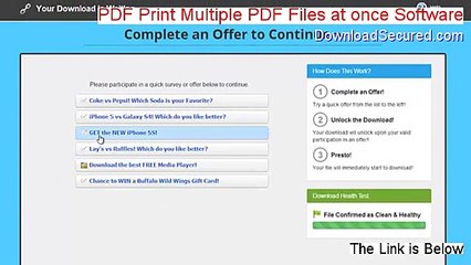 PDF Print Multiple PDF Files at once Software Keygen (Download Now 2015)