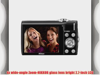 Nikon Coolpix S3000 12.0MP Digital Camera with 4x Optical Vibration Reduction (VR) Zoom and