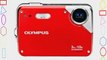 Olympus 10 Megapixel Waterproof 3X Optical Zoom Digital Camera Red