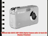 Polaroid CAA-300TC 3MP CMOS Digital Camera with 1.8-Inch LCD Display (Titanium)