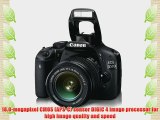 Canon EOS 550D (European EOS Rebel T2i) 18 MP CMOS APS-C Digital SLR Camera with 3.0-Inch LCD