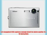 Nikon Coolpix S9 6MP Digital Camera with 3x Optical Zoom
