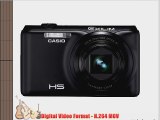 Casio High Speed Exilim Ex-zr20bk Digital Camera Black