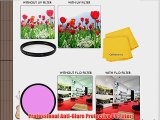 77mm All Purpose Fluorescent (FLD) Multi-Coated UV Filter and UV Protective All-Purpose Filter