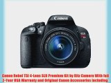 Canon EOS Rebel T5i 18.0 MP Digital SLR Camera with 18-55mm STM Lens   Canon EF 75-300mm f/4-5.6