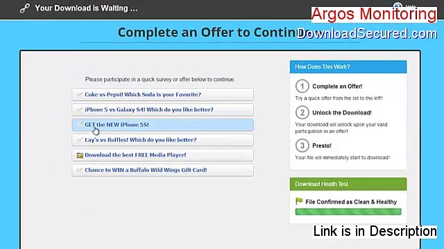 Argos Monitoring Download - Free of Risk Download [2015]