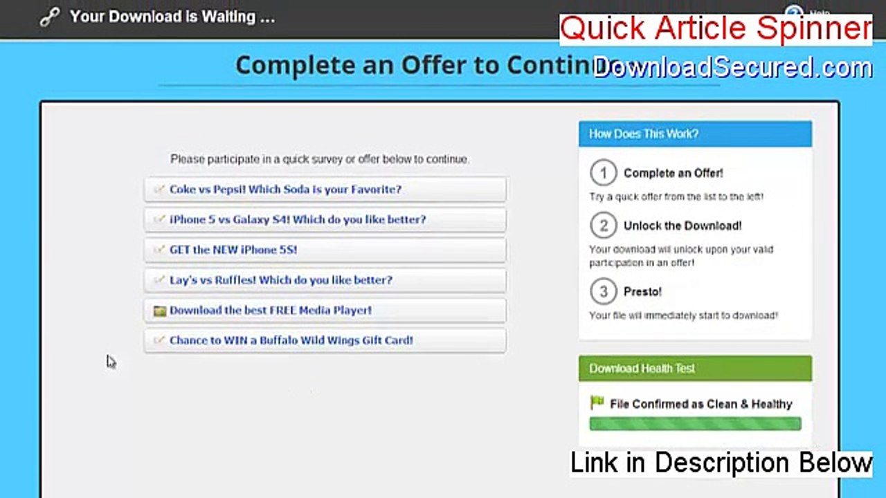 Quick Article Spinner Key Gen - quick article spinner registration code (2015)