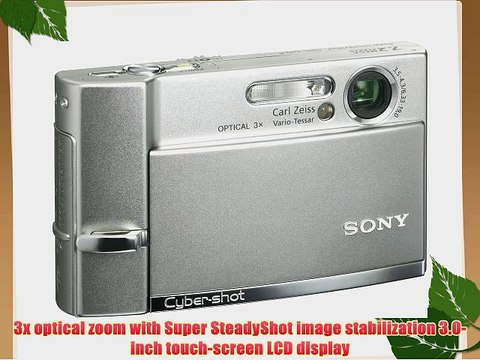 Sony Cybershot DSC-T50 7.2MP Digital Camera with 3x Optical Zoom (Silver)