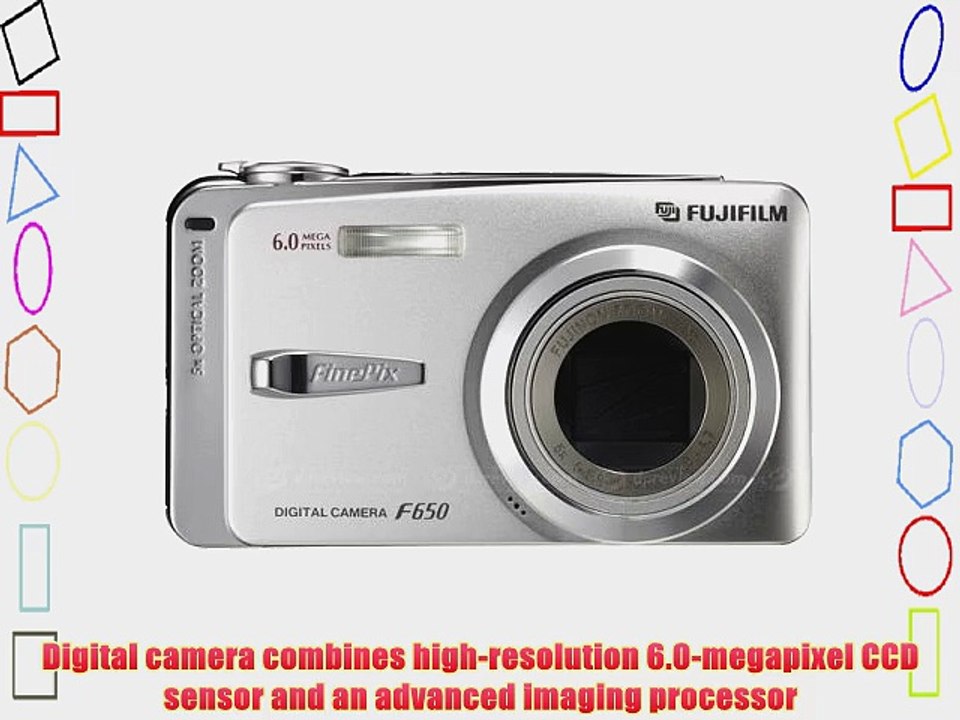 Fujifilm FinePix F650 6.0 MP Digital Camera with 5x Optical Zoom